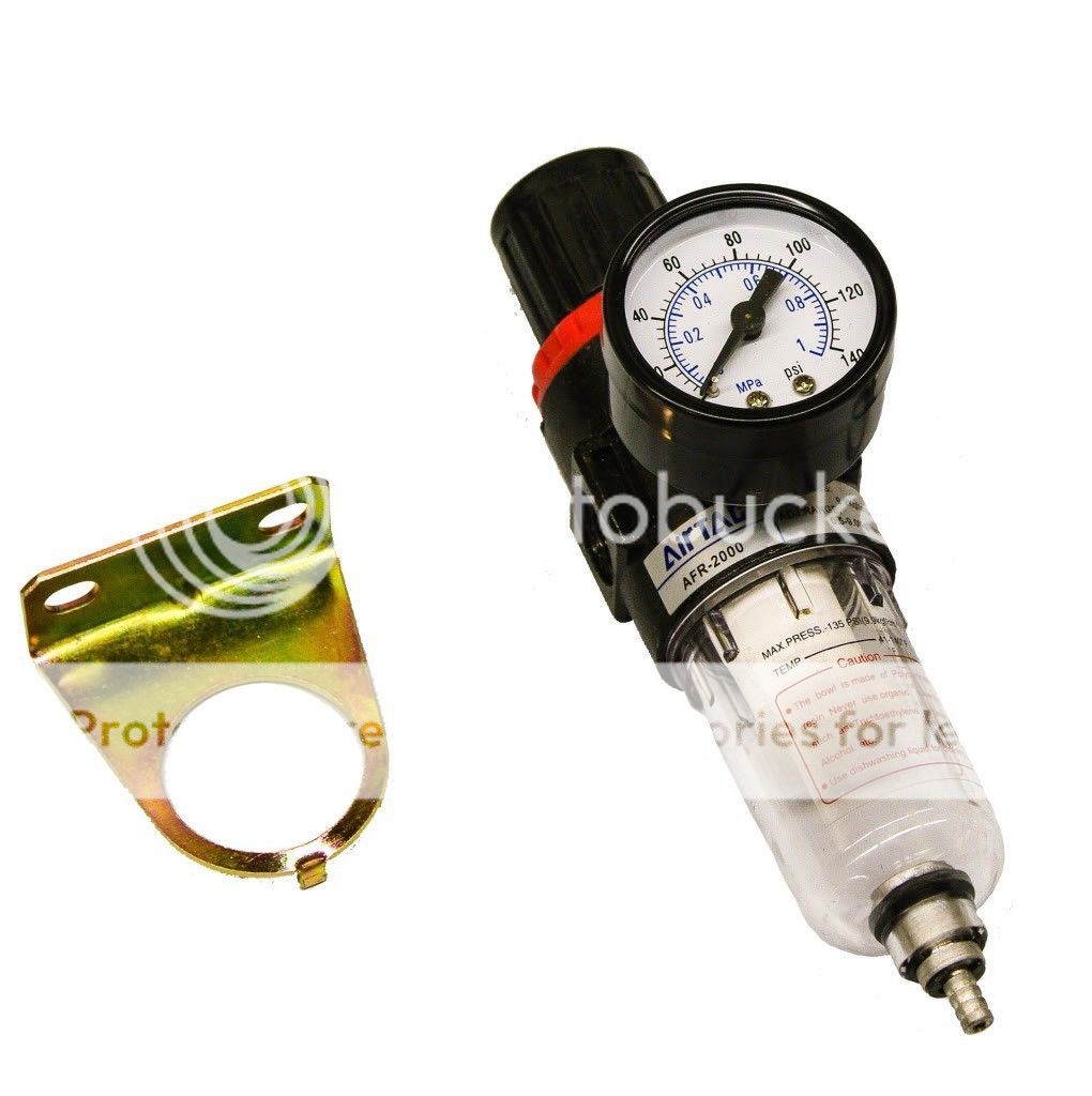 Air Filter and Pressure Regulator Combination Set for all Lotos Plasma